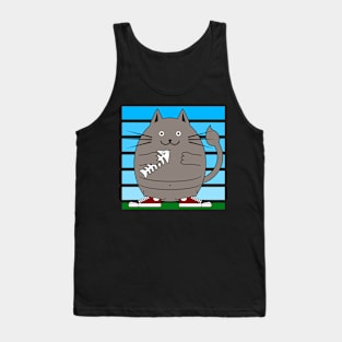 Fed cat Tank Top